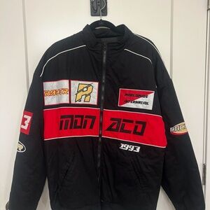Black and Red Racing Jacket